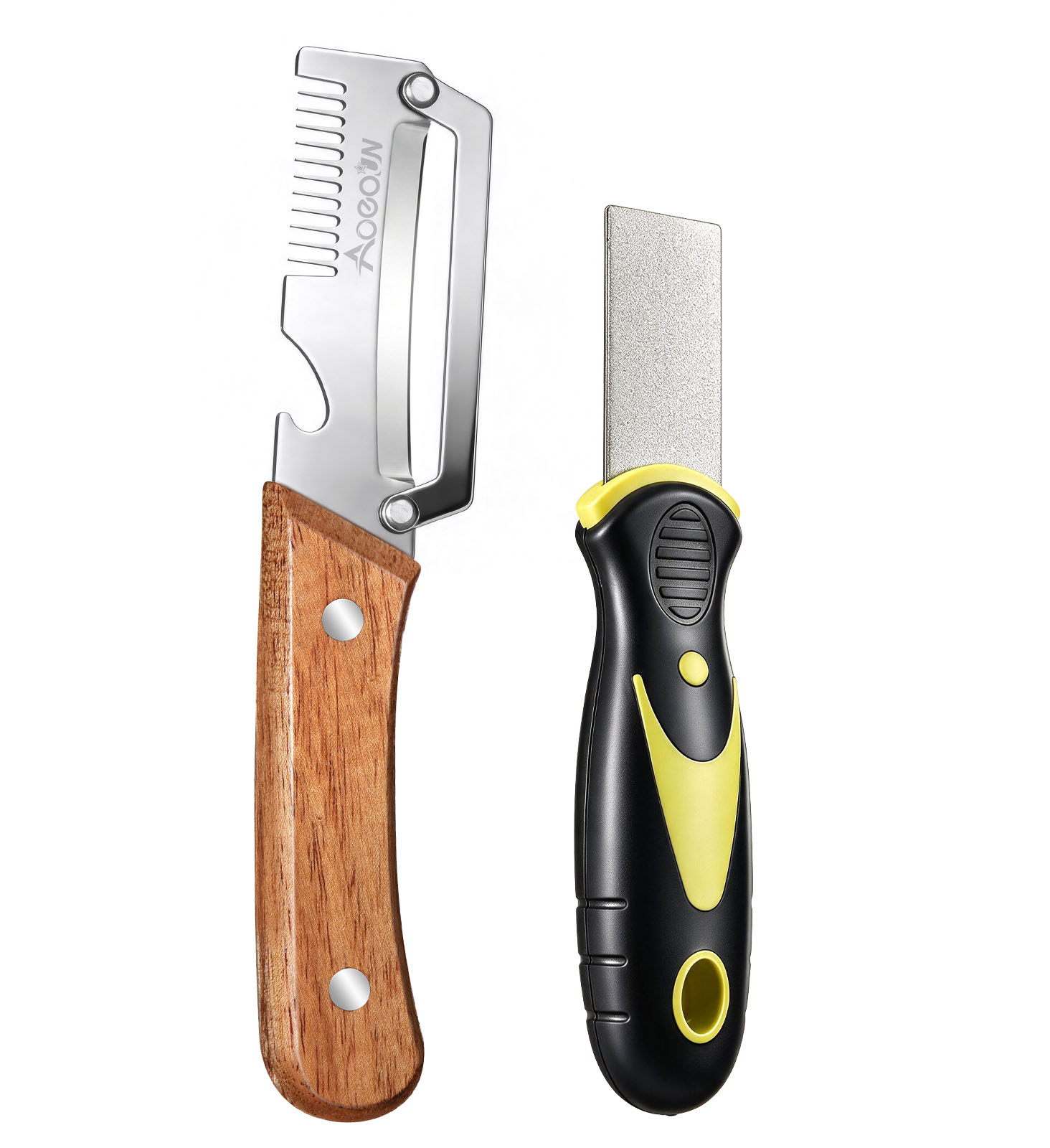 Multifunctional Vegetable Peeler with Sharpener Set for Kitchen